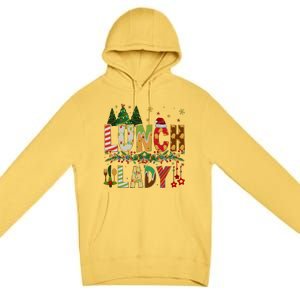 Christmas Lunch Lady Crew Holiday Season Matching Premium Pullover Hoodie