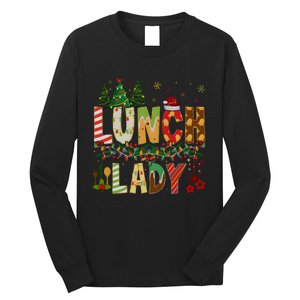 Christmas Lunch Lady Crew Holiday Season Matching Long Sleeve Shirt