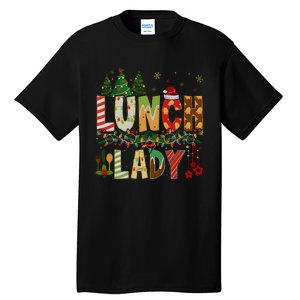 Christmas Lunch Lady Crew Holiday Season Matching Tall T-Shirt