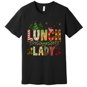 Christmas Lunch Lady Crew Holiday Season Matching Premium T-Shirt