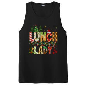 Christmas Lunch Lady Crew Holiday Season Matching PosiCharge Competitor Tank