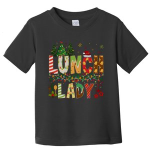 Christmas Lunch Lady Crew Holiday Season Matching Toddler T-Shirt