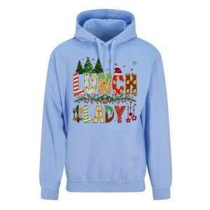 Christmas Lunch Lady Crew Holiday Season Matching Unisex Surf Hoodie