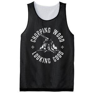 Chainsaw Lumberjack Logger Tree Surgeon Cutter Funny Gift Mesh Reversible Basketball Jersey Tank