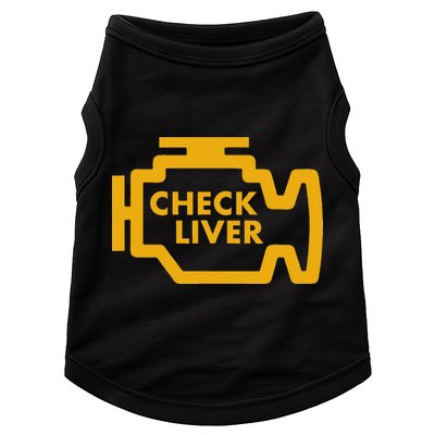 Check Liver Light Funny Drinking Doggie Tank