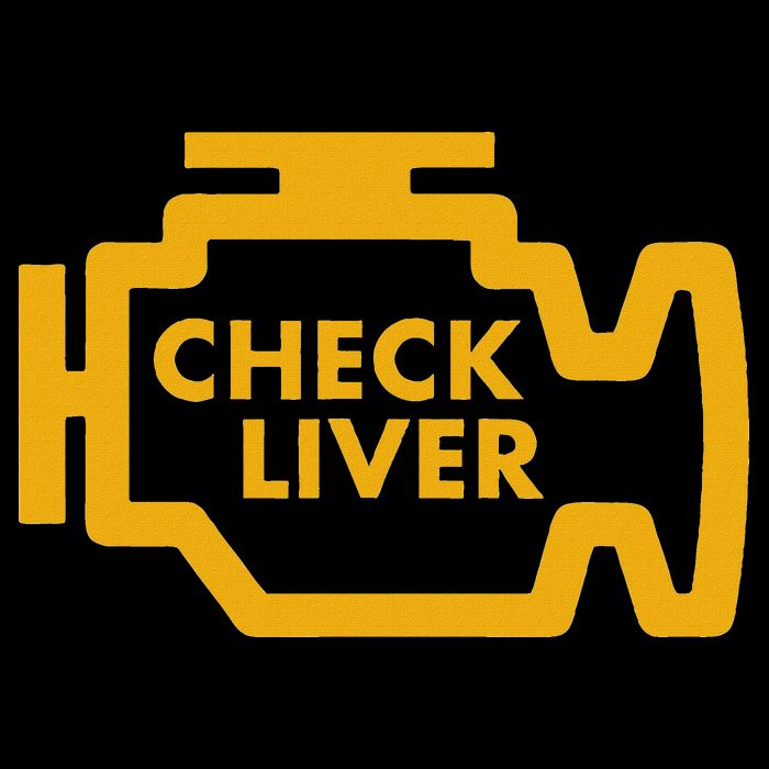 Check Liver Light Funny Drinking Cropped Pullover Crew