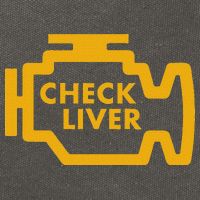 Check Liver Light Funny Drinking Cotton Canvas Backpack