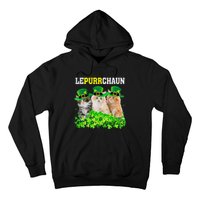 Cute Lepurrchaun Leprechaun Cat Lover Saint Patrick's Day Cute Hoodie