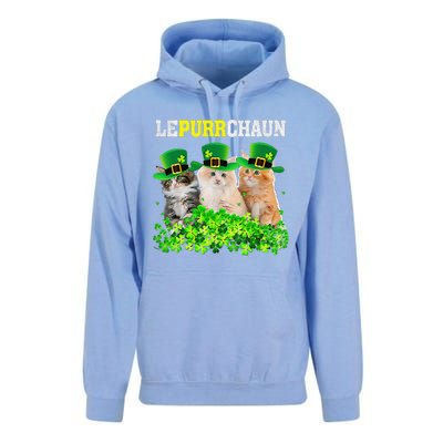 Cute Lepurrchaun Leprechaun Cat Lover Saint Patrick's Day Cute Unisex Surf Hoodie