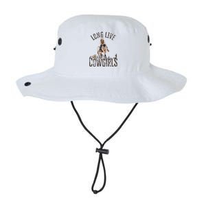 Cow Long Live Country Cool Wild West Funny Gift Legacy Cool Fit Booney Bucket Hat