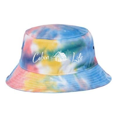 Cabin Life Log Cabin Gift Tie Dye Newport Bucket Hat