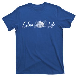 Cabin Life Log Cabin Gift T-Shirt