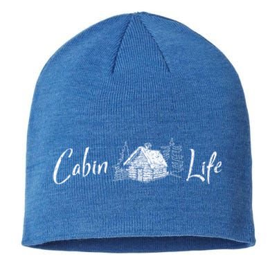 Cabin Life Log Cabin Gift Sustainable Beanie