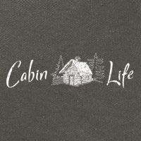 Cabin Life Log Cabin Gift Cotton Canvas Backpack