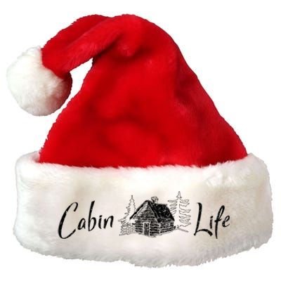 Cabin Life Log Cabin Gift Premium Christmas Santa Hat