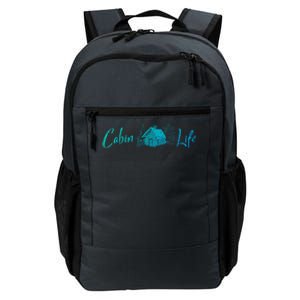 Cabin Life Log Cabin Gift Daily Commute Backpack