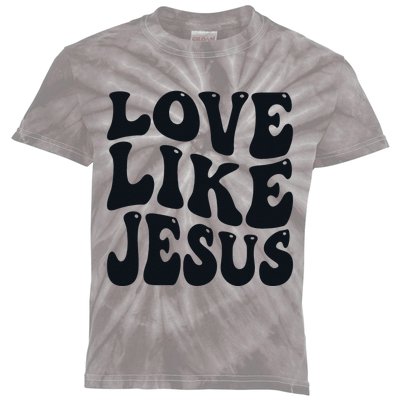 Christian Love Like Jesus Kids Tie-Dye T-Shirt