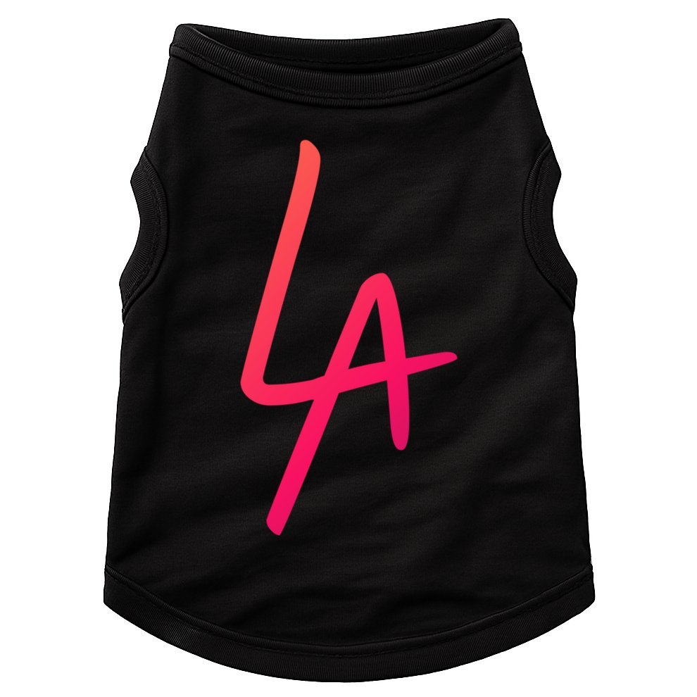 Cool La Letters Los Angeles Pride Trendy California Lovers Gift Doggie Tank