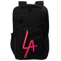 Cool La Letters Los Angeles Pride Trendy California Lovers Gift Impact Tech Backpack