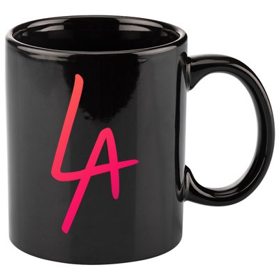 Cool La Letters Los Angeles Pride Trendy California Lovers Gift 11oz C Handle Ceramic Mug