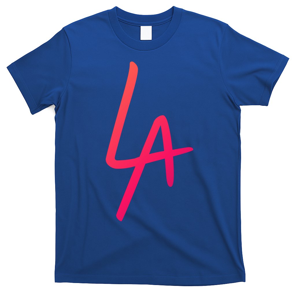 Cool La Letters Los Angeles Pride Trendy California Lovers Gift T-Shirt