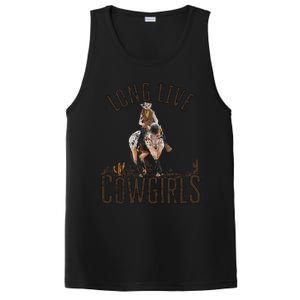 Cow Long Live Country Cool Wild West Gift PosiCharge Competitor Tank