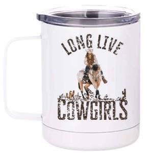 Cow Long Live Country Cool Wild West Gift 12 oz Stainless Steel Tumbler Cup