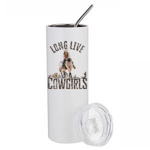 Cow Long Live Country Cool Wild West Gift Stainless Steel Tumbler