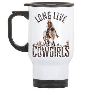 Cow Long Live Country Cool Wild West Gift Stainless Steel Travel Mug