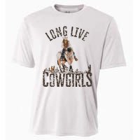 Cowgirls Long Live Wild West Cool Girl Country Girl Cooling Performance Crew T-Shirt