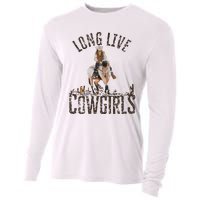 Cowgirls Long Live Wild West Cool Girl Country Girl Cooling Performance Long Sleeve Crew