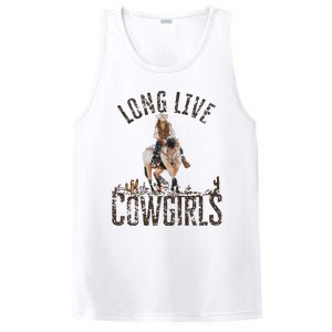 Cowgirls Long Live Wild West Cool Girl Country Girl PosiCharge Competitor Tank