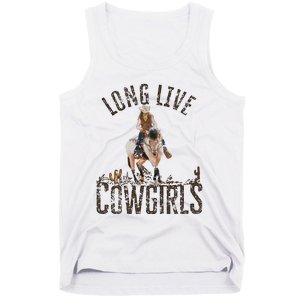 Cowgirls Long Live Wild West Cool Girl Country Girl Tank Top