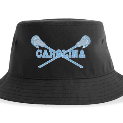 Carolina Lacrosse Lax Sticks Sustainable Bucket Hat