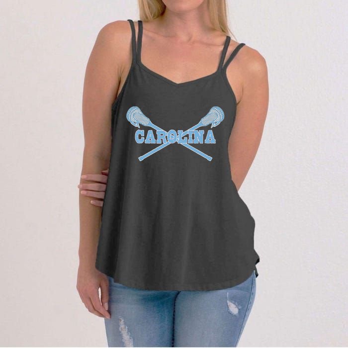 Carolina Lacrosse Lax Sticks Women's Strappy Tank