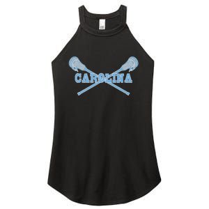 Carolina Lacrosse Lax Sticks Women's Perfect Tri Rocker Tank