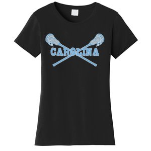 Carolina Lacrosse Lax Sticks Women's T-Shirt