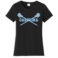 Carolina Lacrosse Lax Sticks Women's T-Shirt