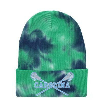 Carolina Lacrosse Lax Sticks Tie Dye 12in Knit Beanie