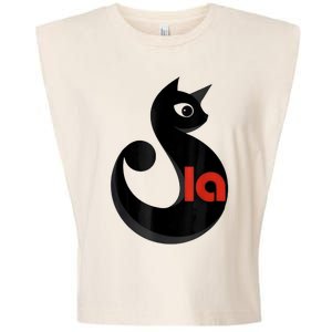 Comma La La Cat  Comma La Garment-Dyed Women's Muscle Tee