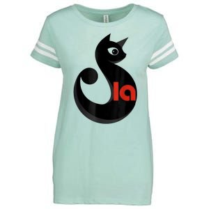 Comma La La Cat  Comma La Enza Ladies Jersey Football T-Shirt