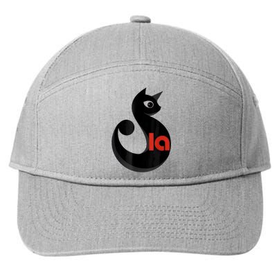 Comma La La Cat  Comma La 7-Panel Snapback Hat