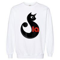 Comma La La Cat  Comma La Garment-Dyed Sweatshirt