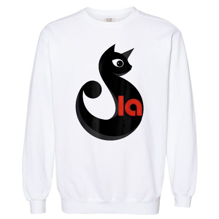 Comma La La Cat  Comma La Garment-Dyed Sweatshirt