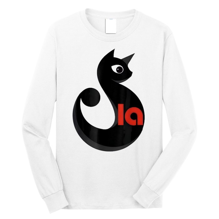 Comma La La Cat  Comma La Long Sleeve Shirt