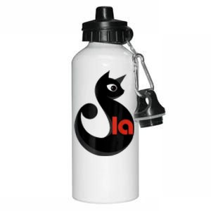 Comma La La Cat  Comma La Aluminum Water Bottle