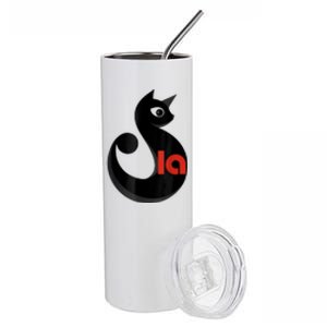 Comma La La Cat  Comma La Stainless Steel Tumbler