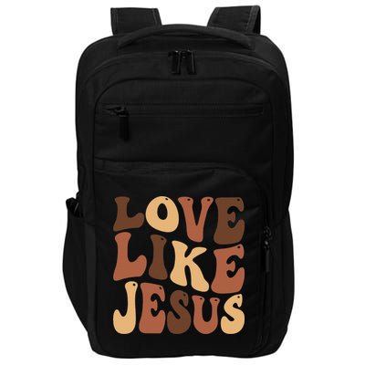Christian Love Like Jesus Melanin Black History Impact Tech Backpack