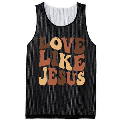 Christian Love Like Jesus Melanin Black History Mesh Reversible Basketball Jersey Tank
