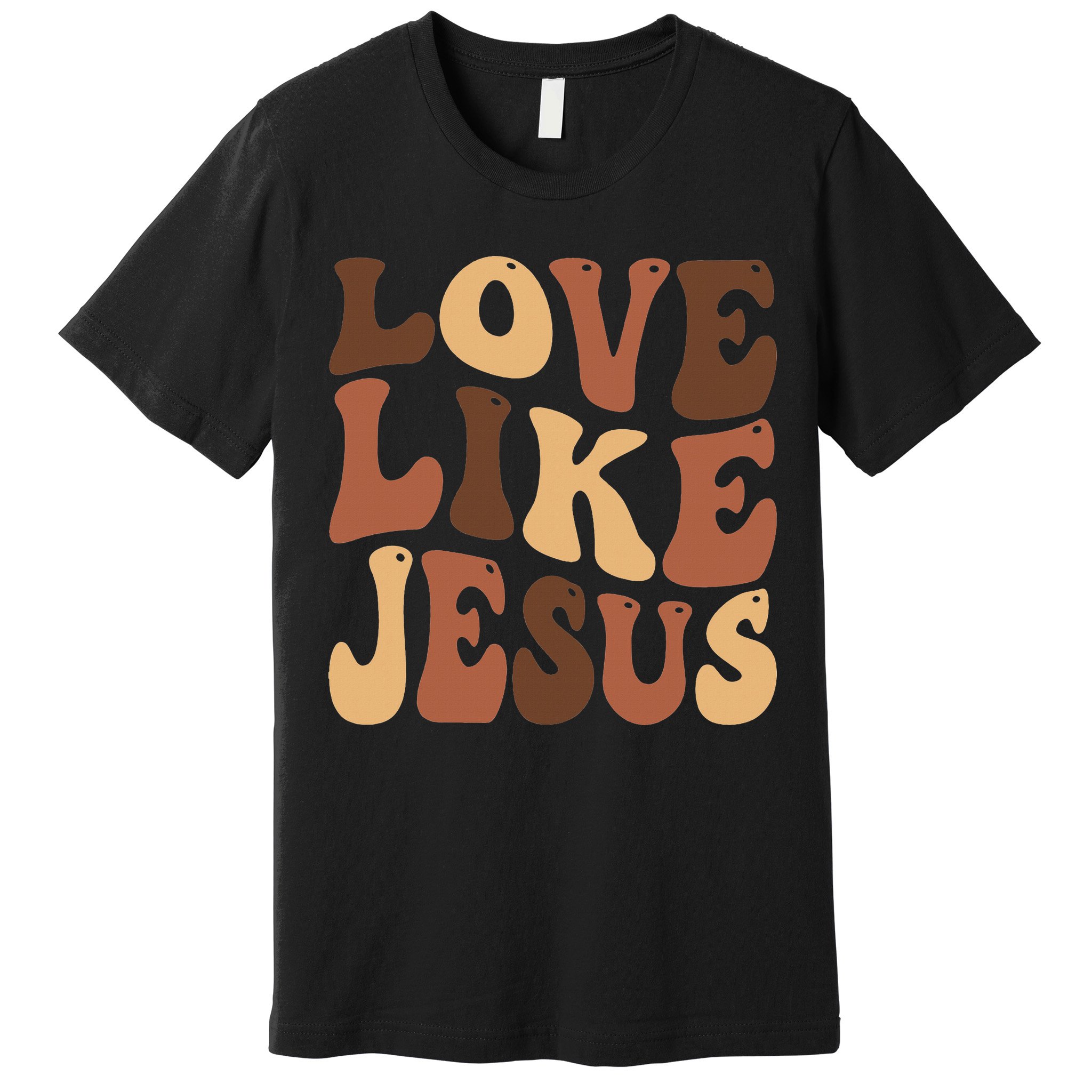 Christian Love Like Jesus Melanin Black History Premium T-Shirt